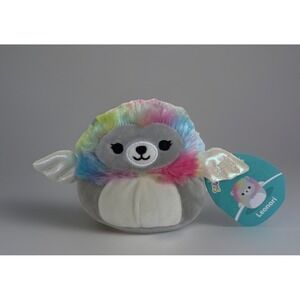 Squishmallow 5" Leonori Lion Soft Rainbow Silver Winged Plush Squishmallows Tags